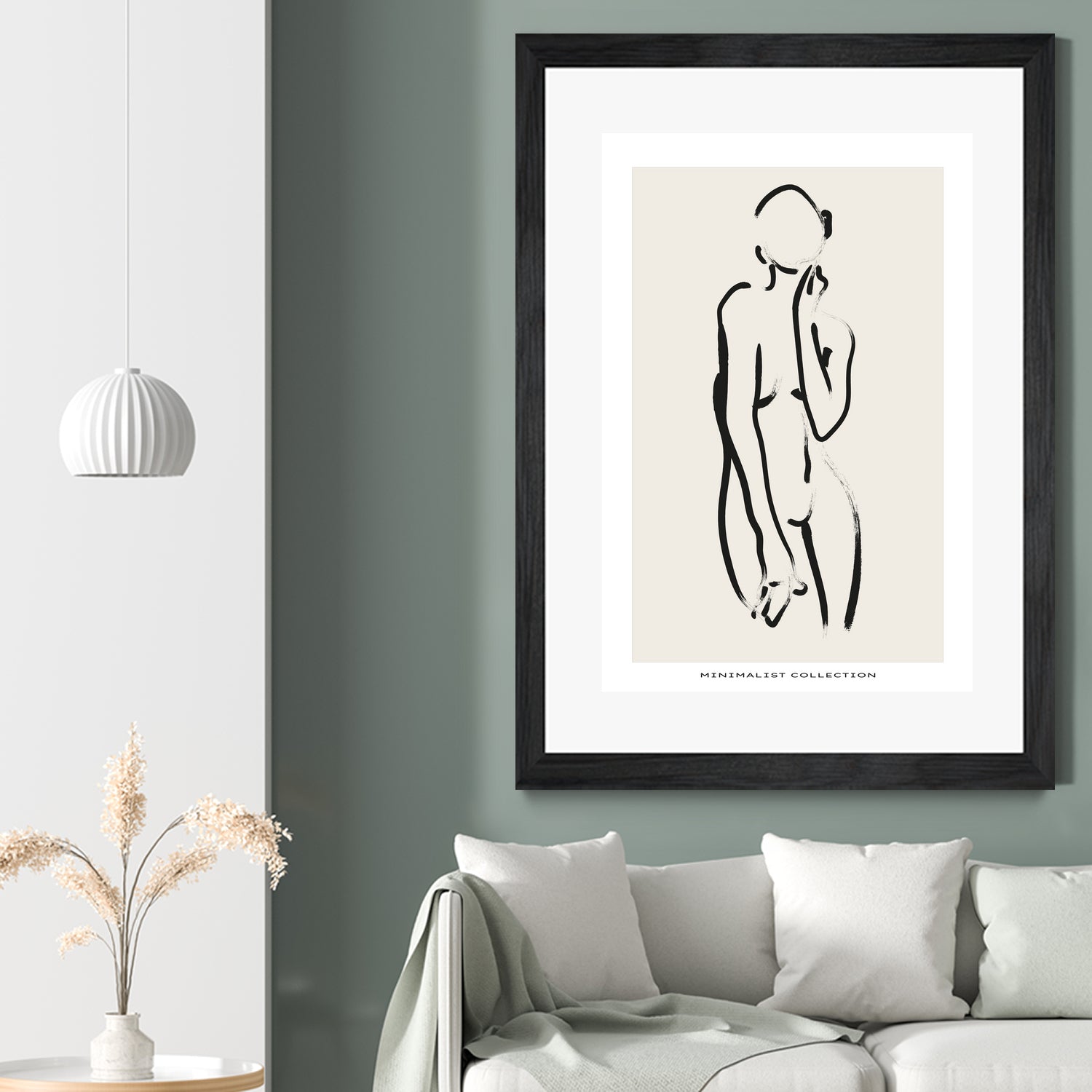 Nude no.2 by M Studio on GIANT ART - beige figurative woman