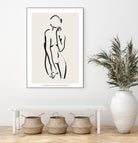 Nude no.2 by M Studio on GIANT ART - beige figurative woman