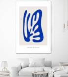 Papiers Découpés by Matisse on GIANT ART - blue modern framed canvas