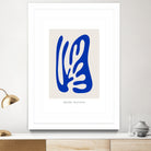 Papiers Découpés by Matisse on GIANT ART - blue modern framed canvas