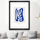 Papiers Découpés by Matisse on GIANT ART - blue modern framed canvas