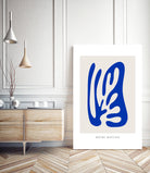 Papiers Découpés by Matisse on GIANT ART - blue modern framed canvas