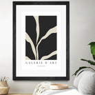 Les Flreurs by M Studio on GIANT ART - black illustration