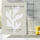 Papiers Découpés XI by M Studio on GIANT ART - beige matisse