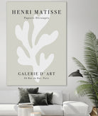 Papiers Découpés XI by M Studio on GIANT ART - beige matisse