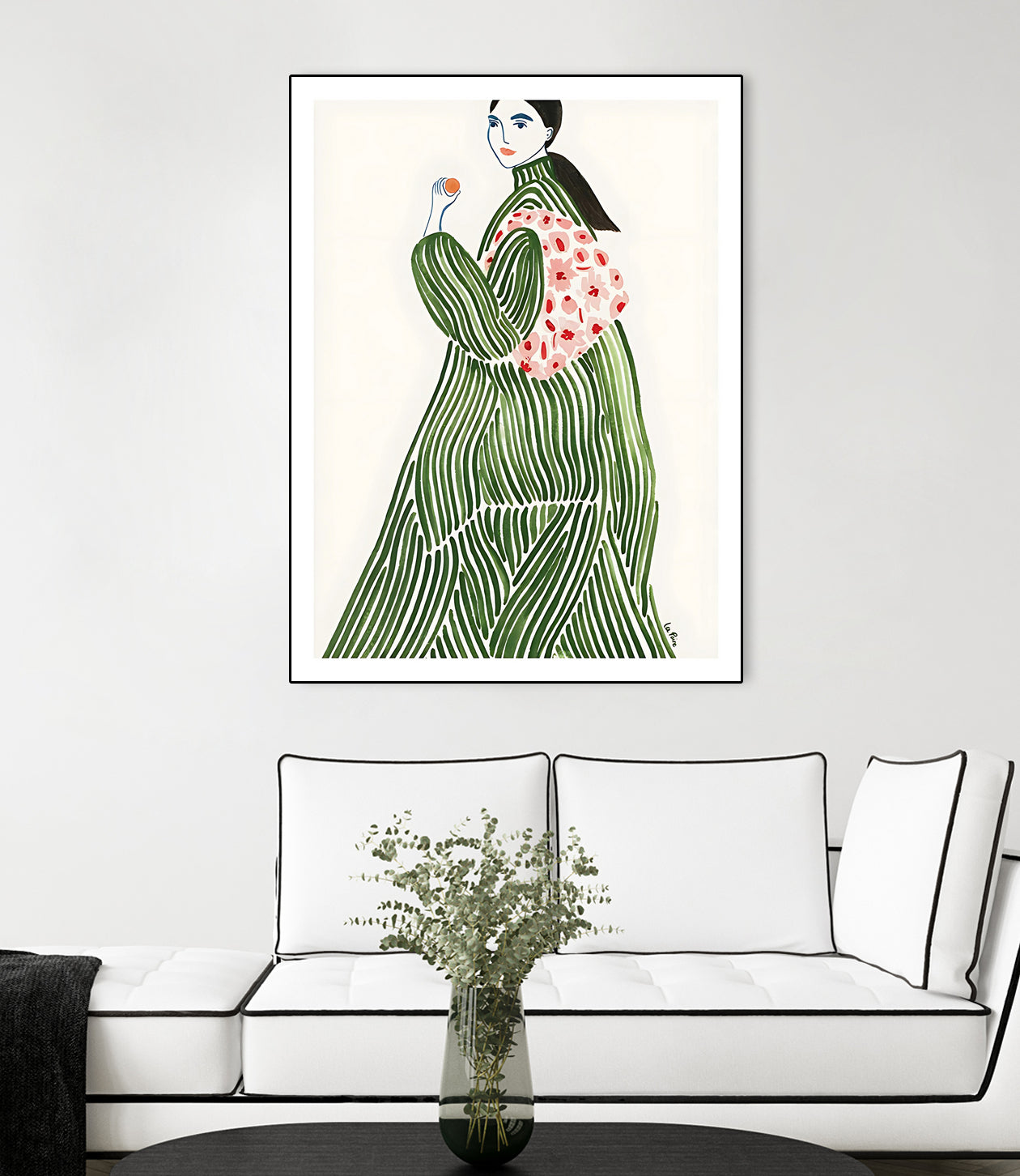 Incognito by M Studio on GIANT ART - pink illustration