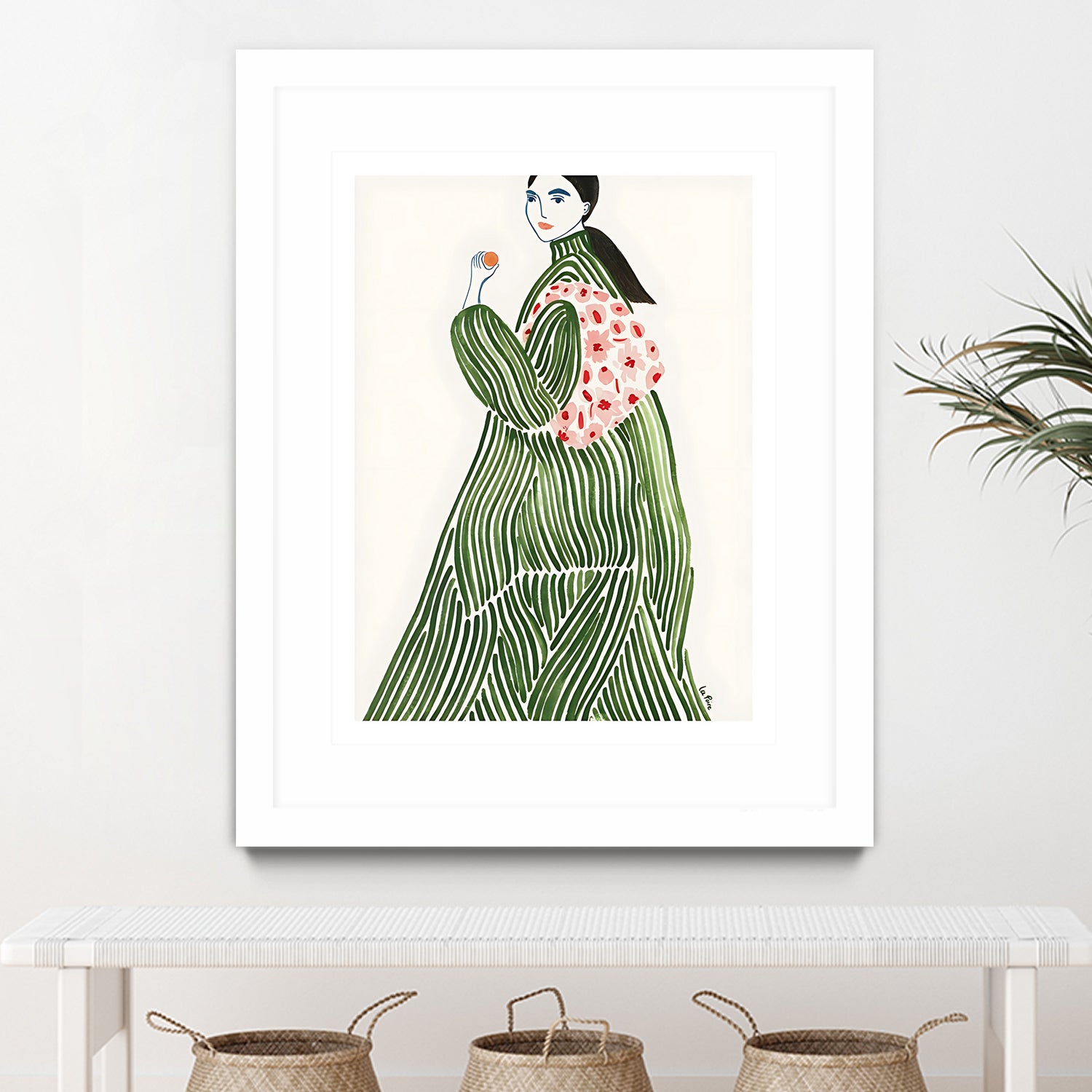 Incognito by M Studio on GIANT ART - pink illustration