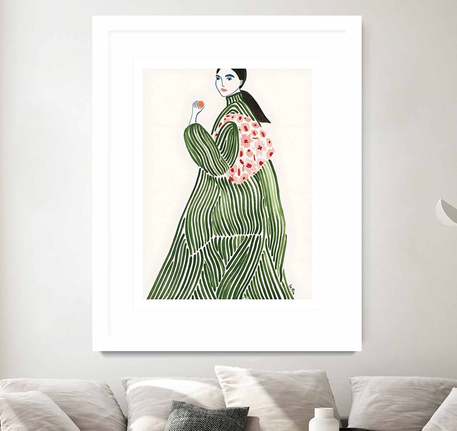 Incognito by M Studio on GIANT ART - pink illustration