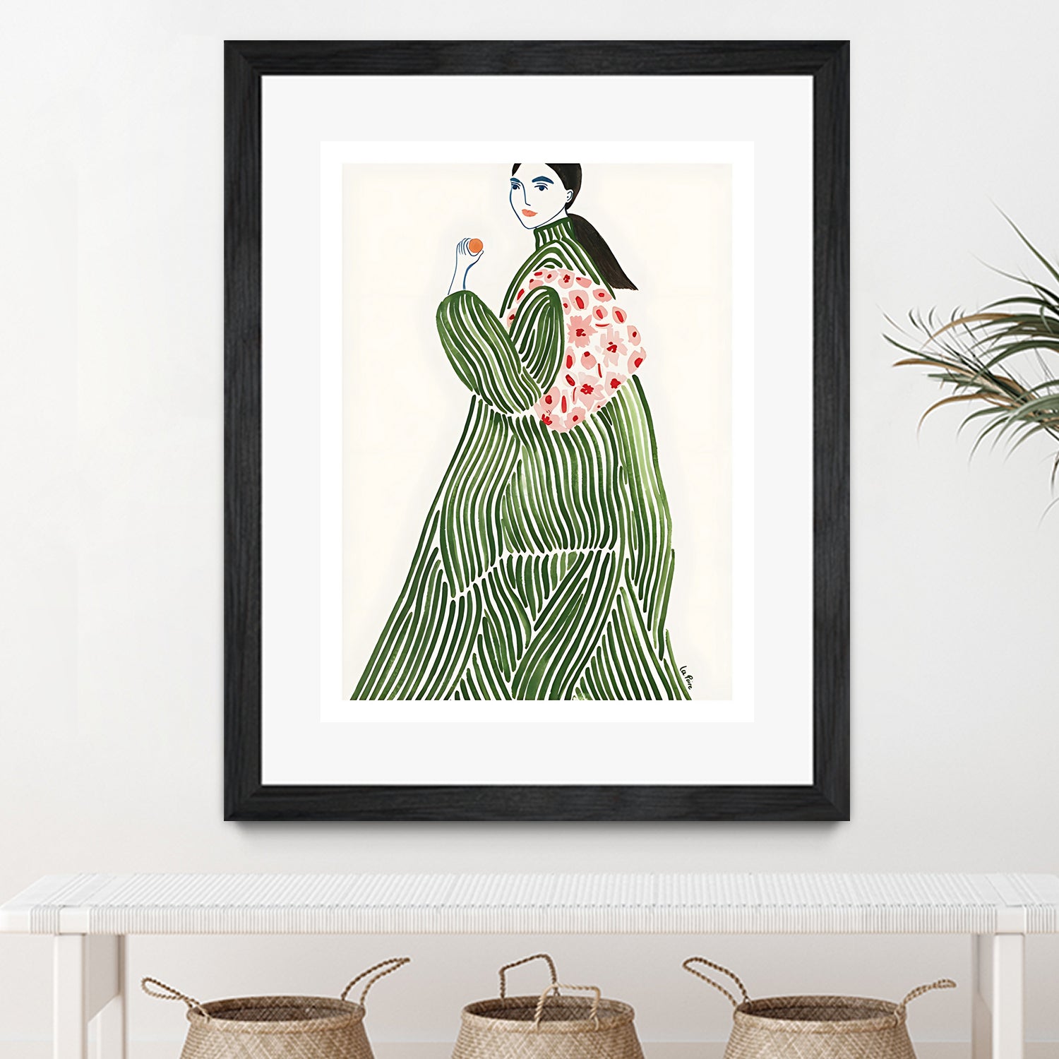 Incognito by M Studio on GIANT ART - pink illustration