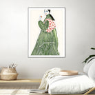 Incognito by M Studio on GIANT ART - pink illustration