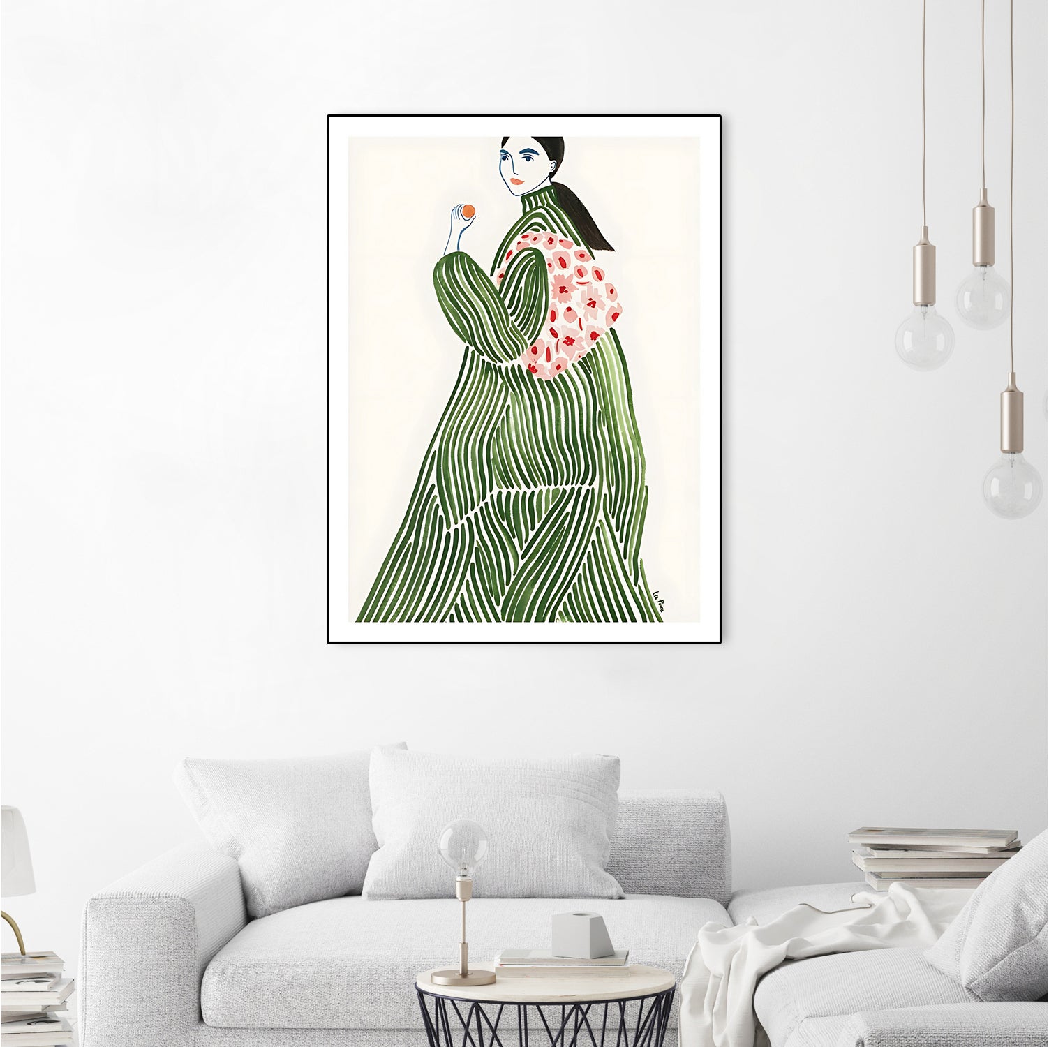 Incognito by M Studio on GIANT ART - pink illustration