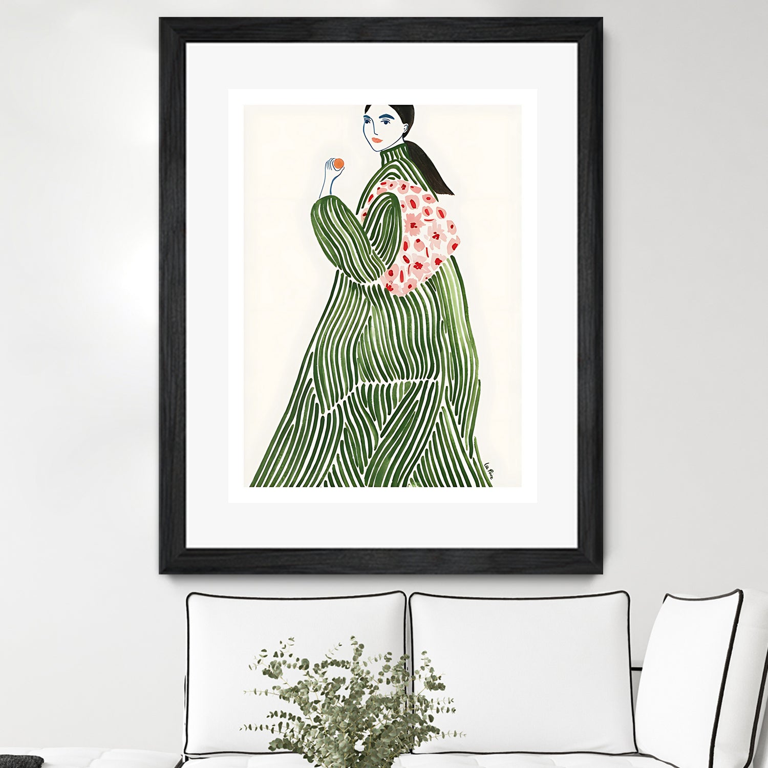 Incognito by M Studio on GIANT ART - pink illustration