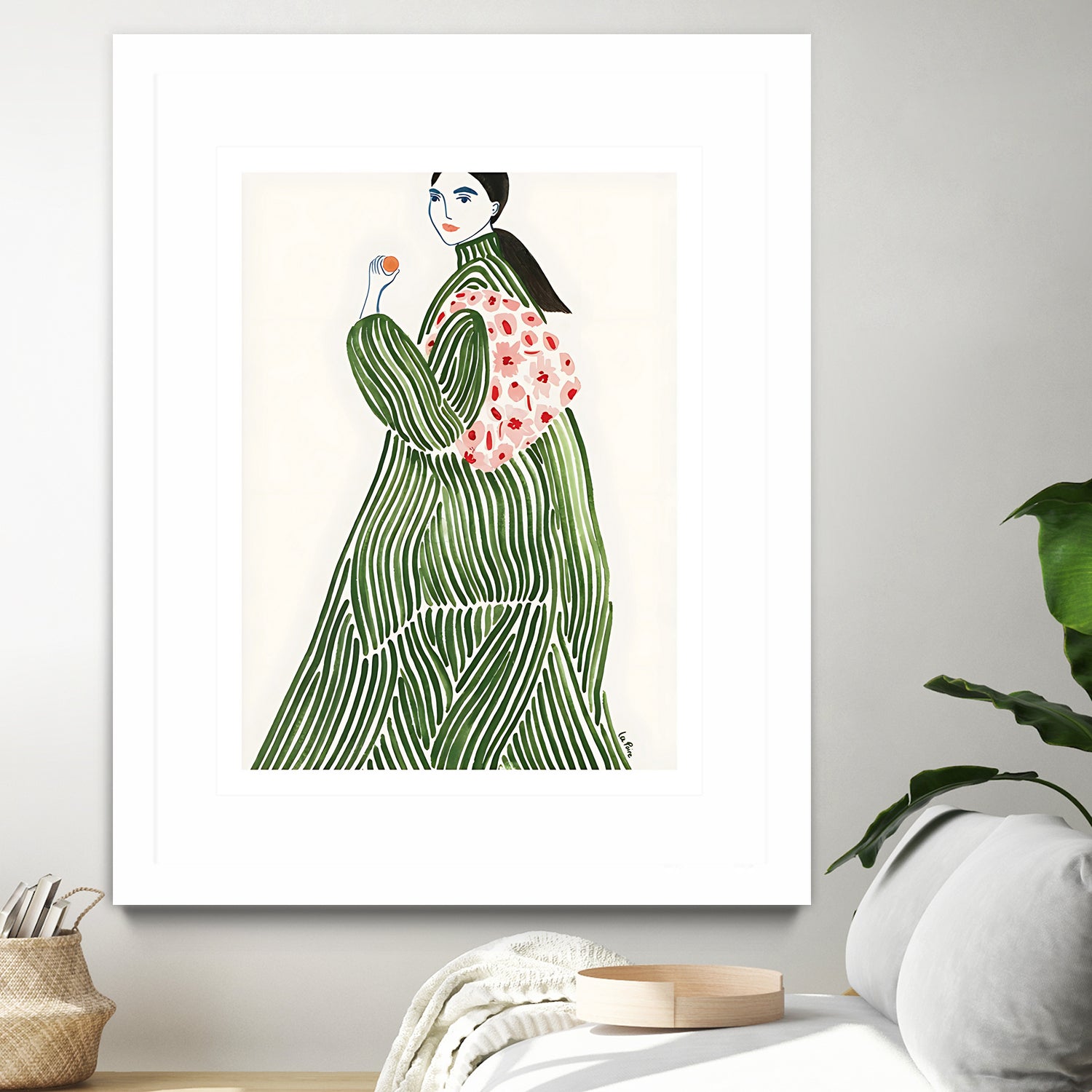 Incognito by M Studio on GIANT ART - pink illustration