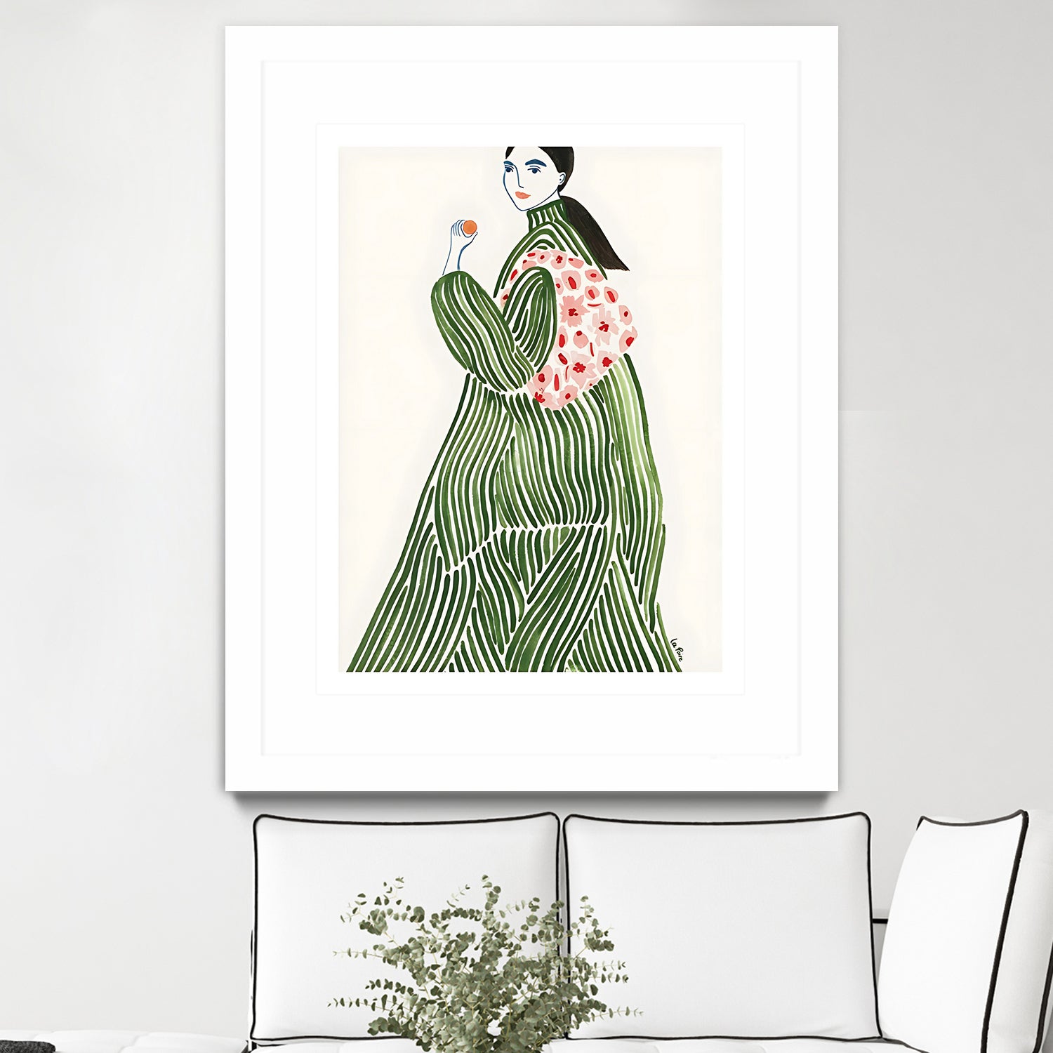 Incognito by M Studio on GIANT ART - pink illustration