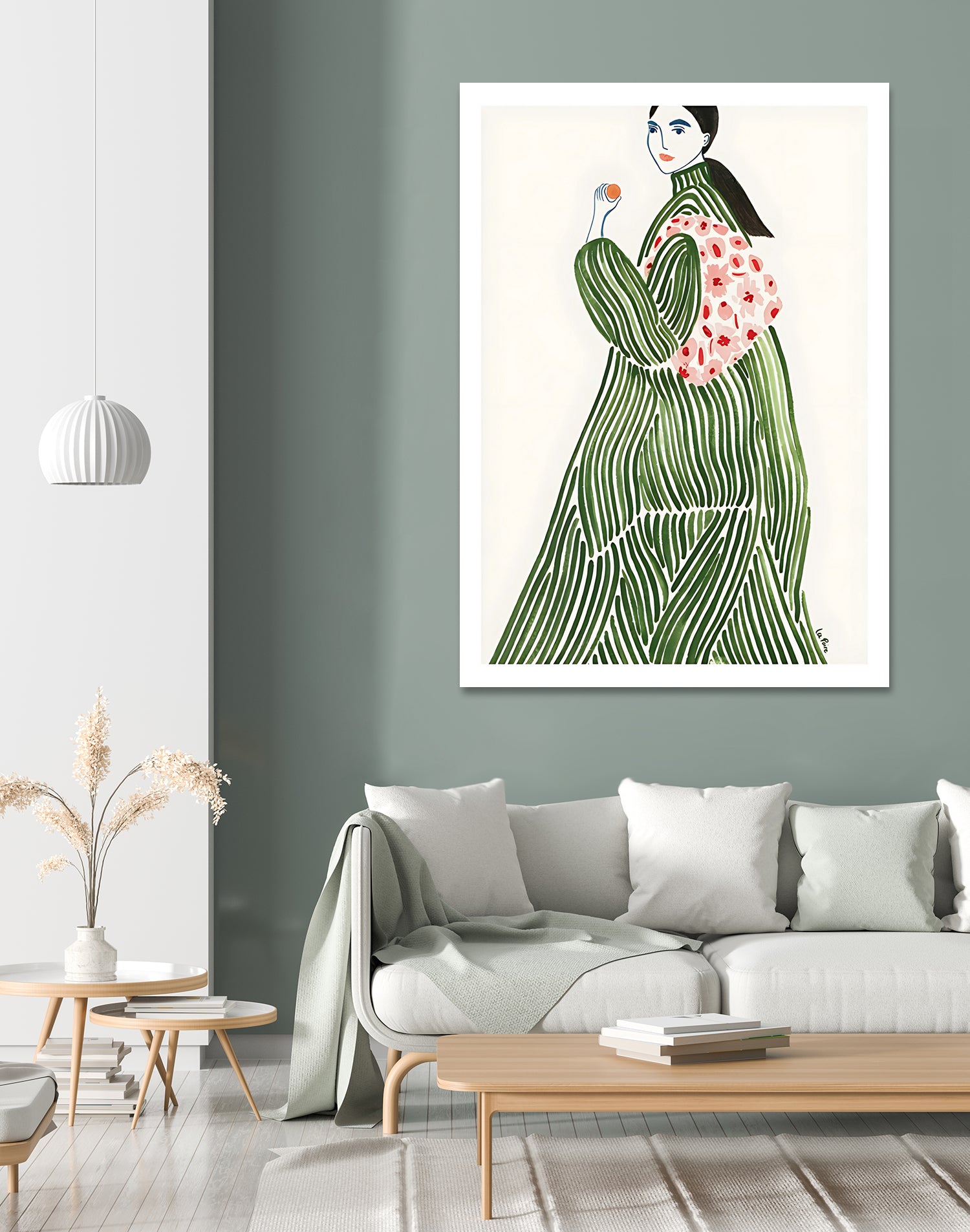 Incognito by M Studio on GIANT ART - pink illustration