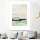 Été by M Studio on GIANT ART - pink abstarct abstarct