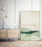 Été by M Studio on GIANT ART - pink abstarct abstarct