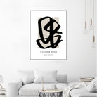 Atelier Noir by M Studio on GIANT ART - beige illustration modern