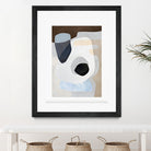 Formes III by M Studio on GIANT ART - green abstrait abstrait