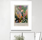 Marché aux Fleurs by M Studio on GIANT ART - pink botanique