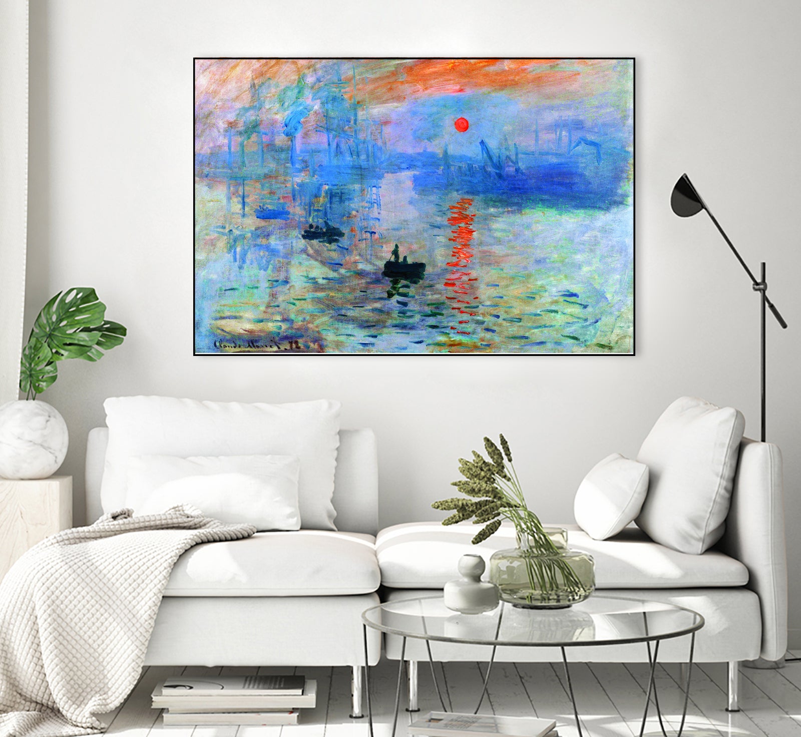 Sunrise 1872 by Monet on GIANT ART - museums