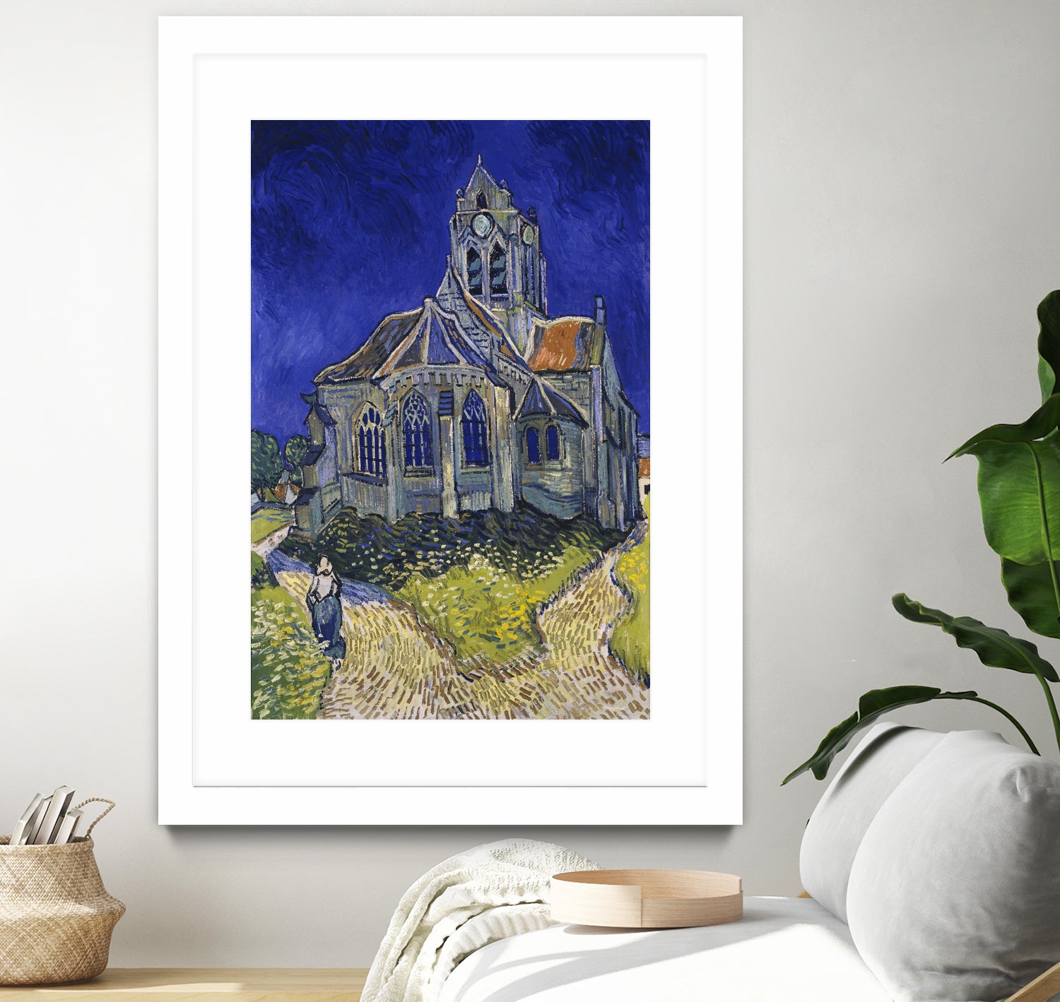 The Church in Auvers-sur-Oise by Vincent van Gogh on GIANT ART - museums