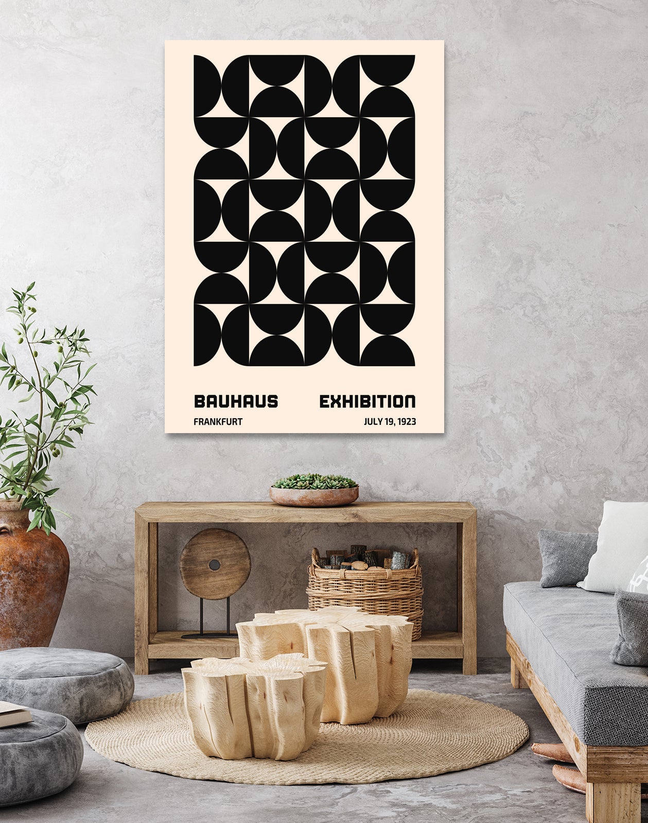 Bauhaus Geometric by M Studio on GIANT ART