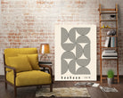 Bauhaus 1919 by M studio on GIANT ART - beige abstact framed canvas