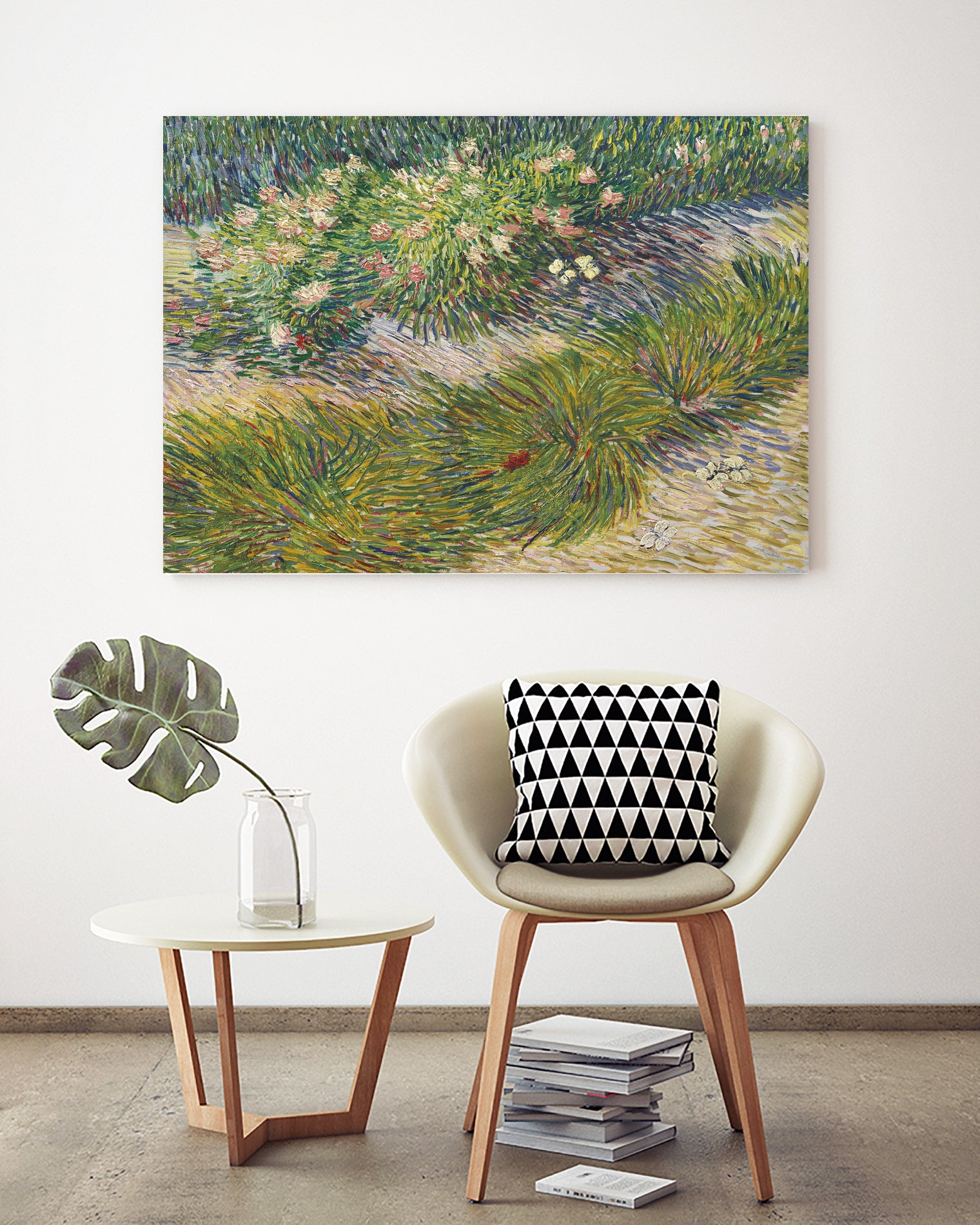Coin de jardin avec papillons by Vincent van Gogh on GIANT ART