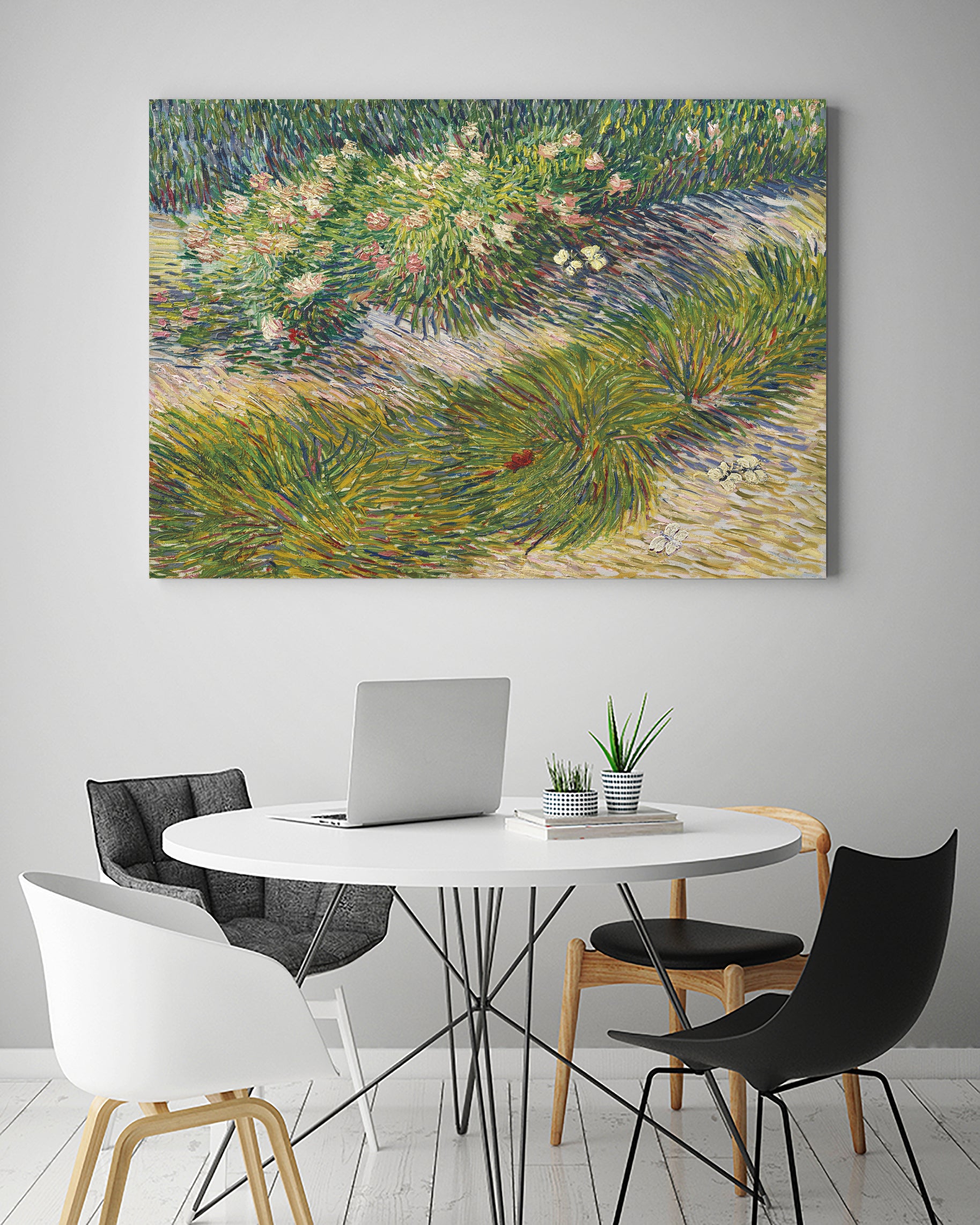 Coin de jardin avec papillons by Vincent van Gogh on GIANT ART