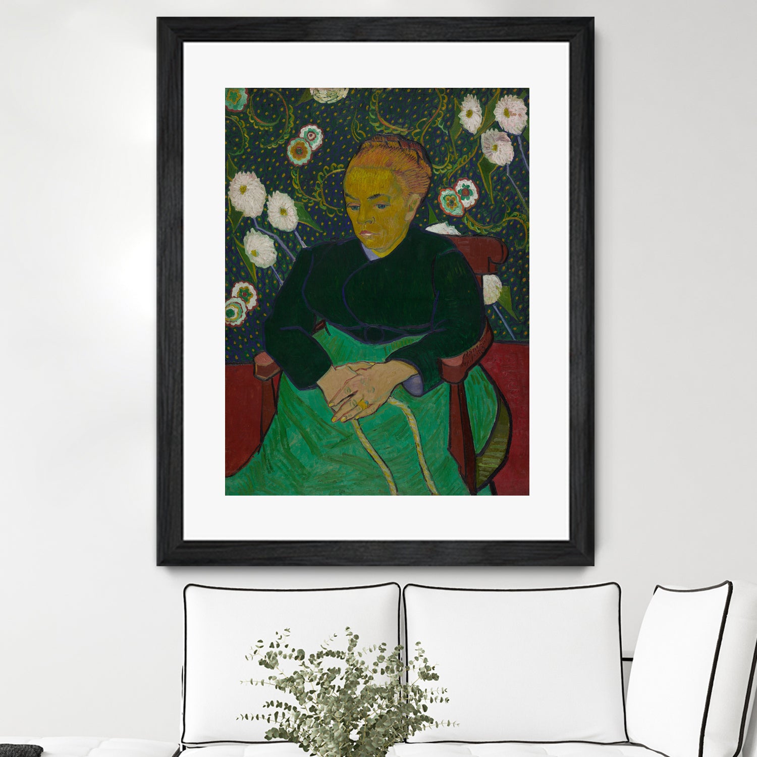Madame Roulin Rocking the Cradle (La berceuse) by Vincent van Gogh on GIANT ART - museums