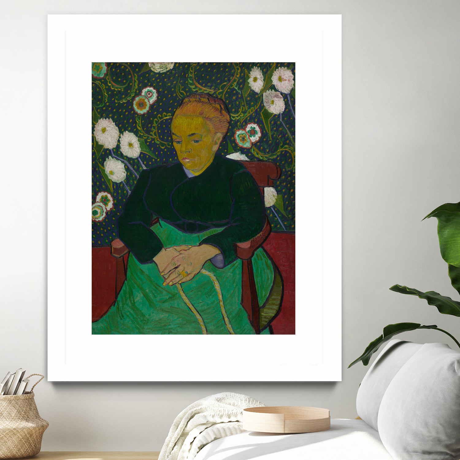Madame Roulin Rocking the Cradle (La berceuse) by Vincent van Gogh on GIANT ART - museums