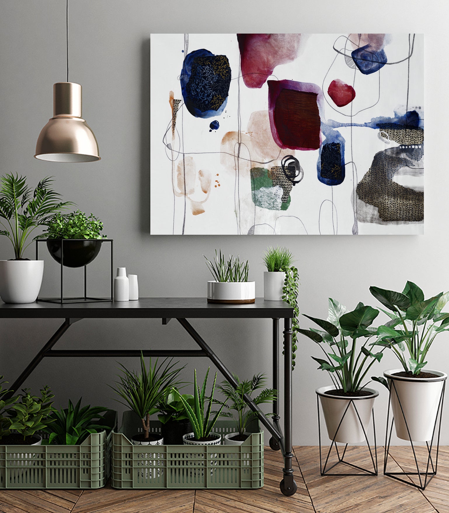 Keeping My Composure by Daleno Art on GIANT ART - abstract