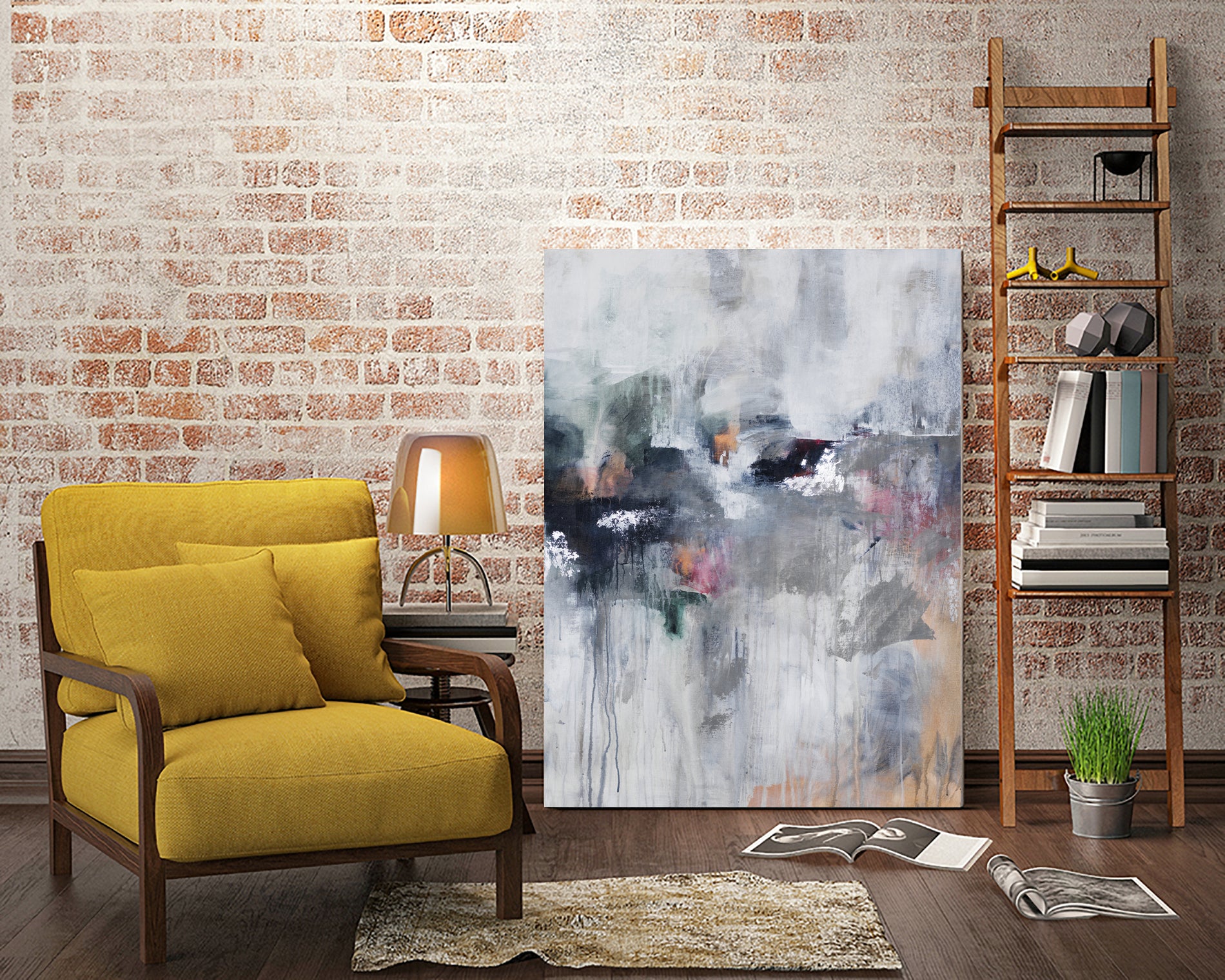 Pink Point by Daleno Art on GIANT ART - abstract