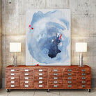 Capture Quiet by Daleno Art on GIANT ART - blue abstract