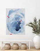Capture Quiet by Daleno Art on GIANT ART - blue abstract