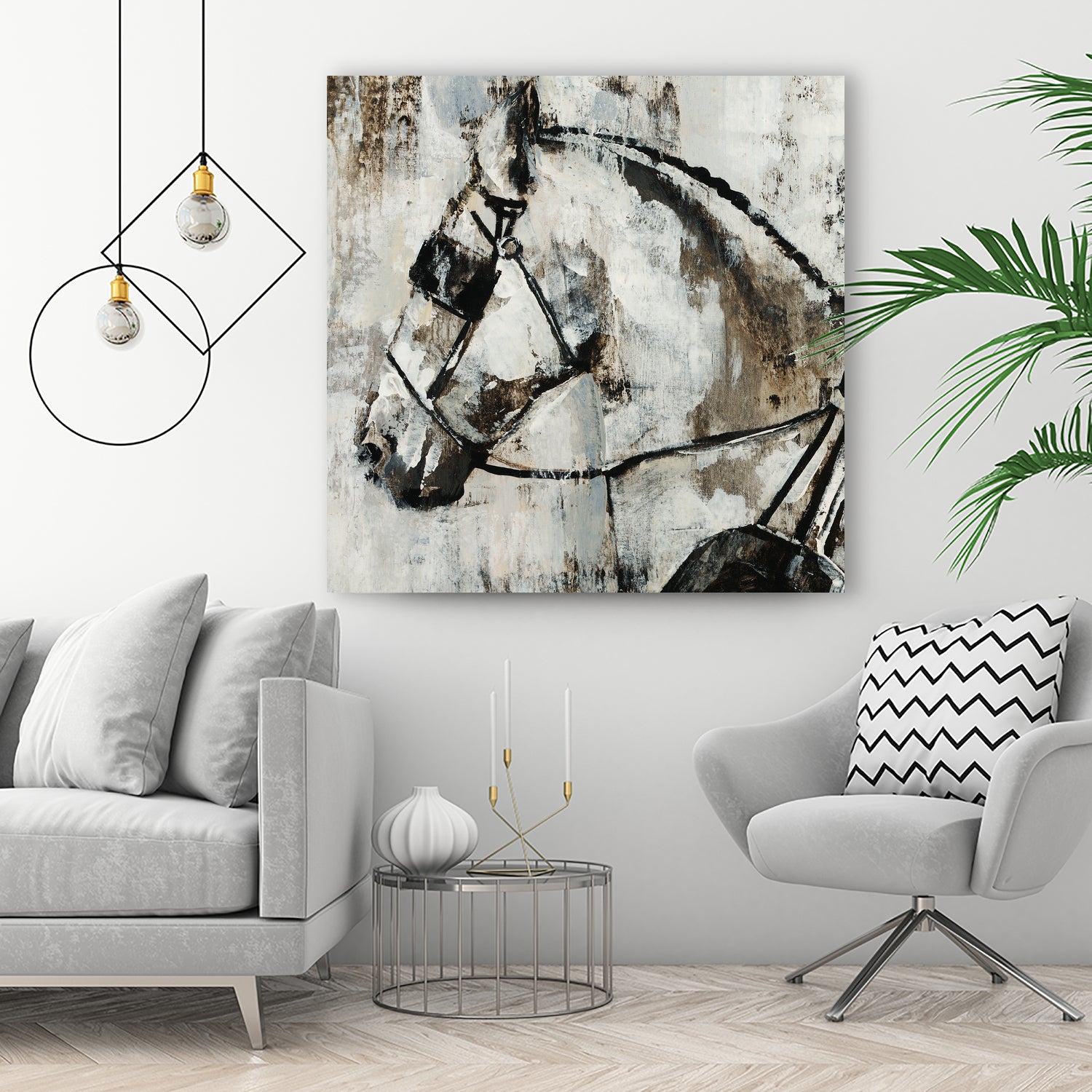 Waiting At The Square I by Daleno Art on GIANT ART -  absrtact