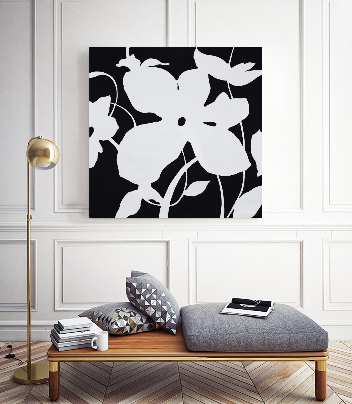 Pop Up Petals I by Daleno Art on GIANT ART - abstract