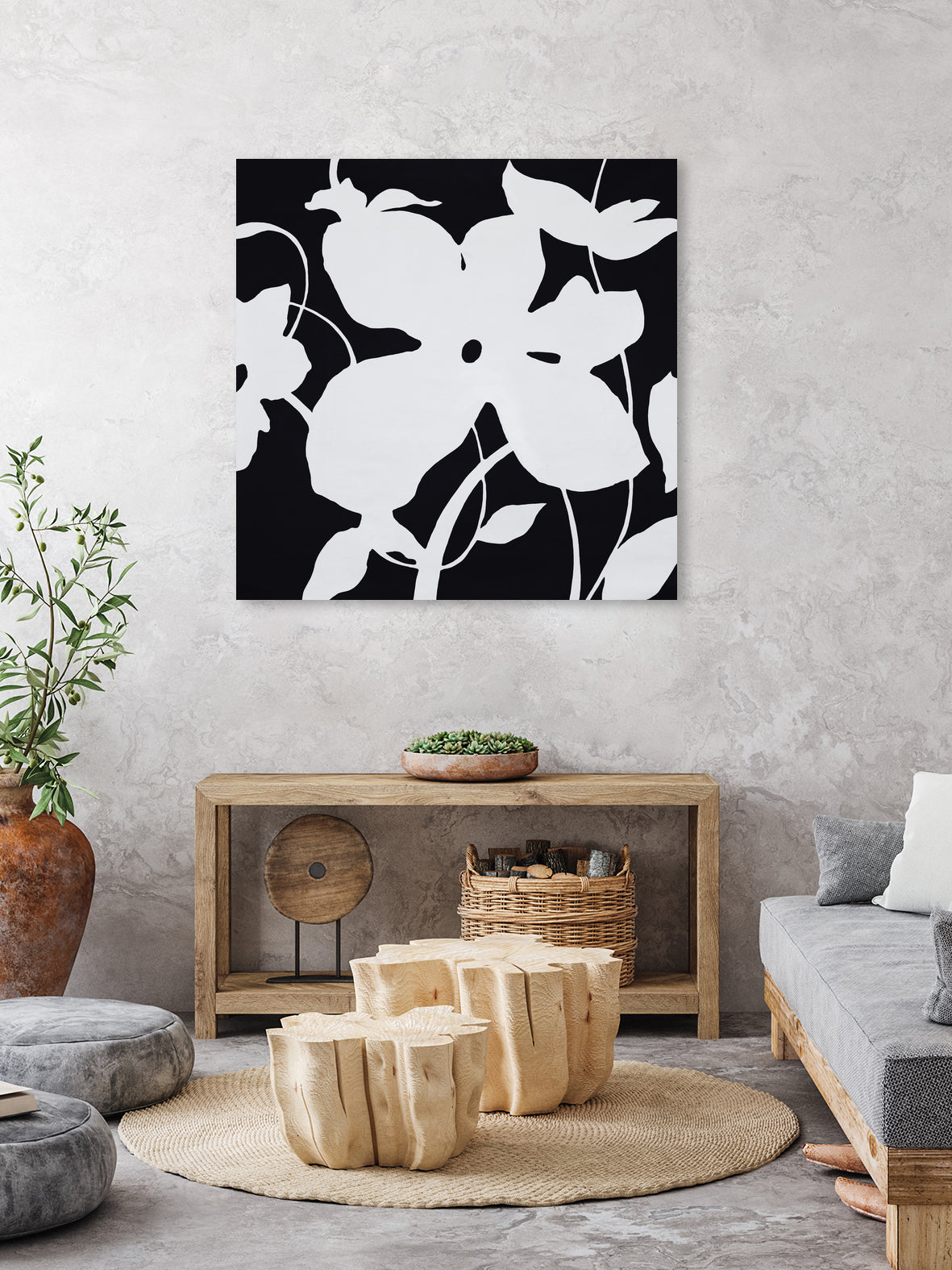 Pop Up Petals I by Daleno Art on GIANT ART - abstract