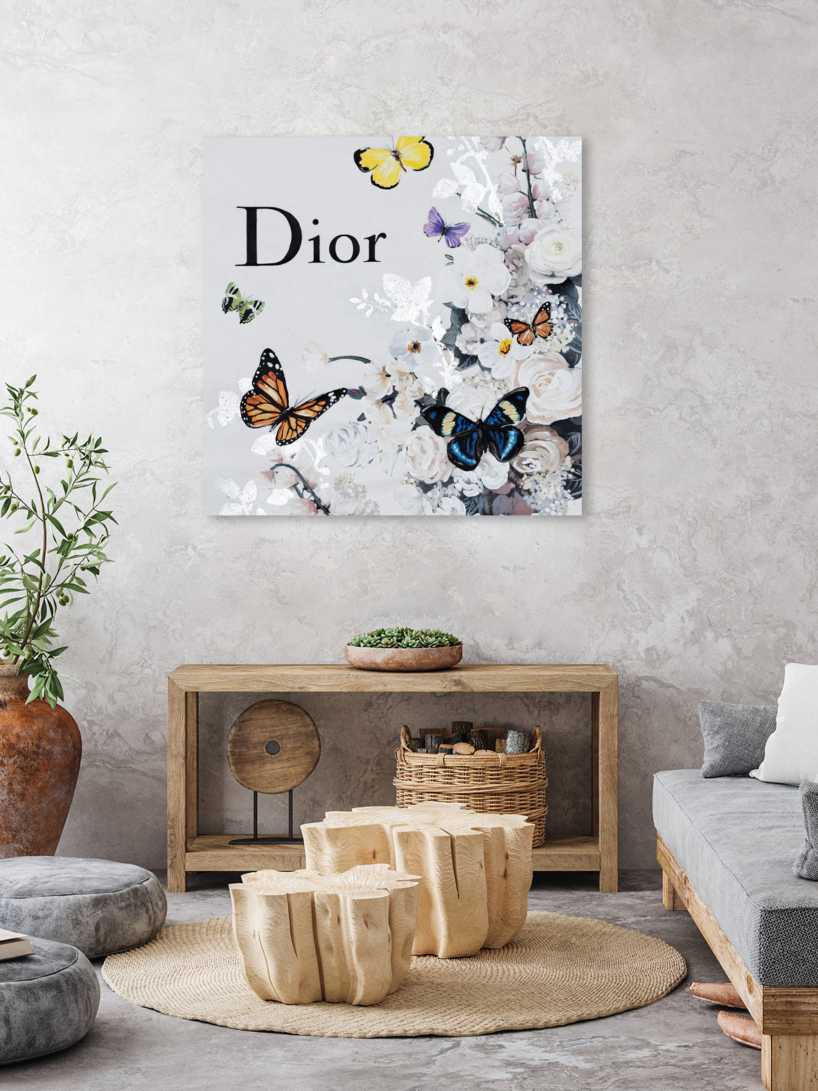 Chic Blooms III by Daleno Art on GIANT ART - abstract