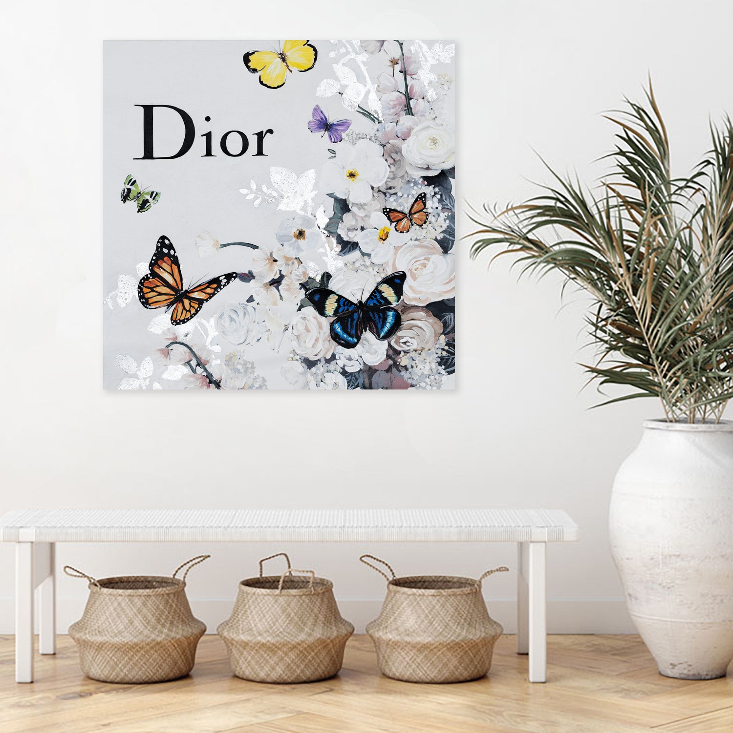 Chic Blooms III by Daleno Art on GIANT ART - abstract