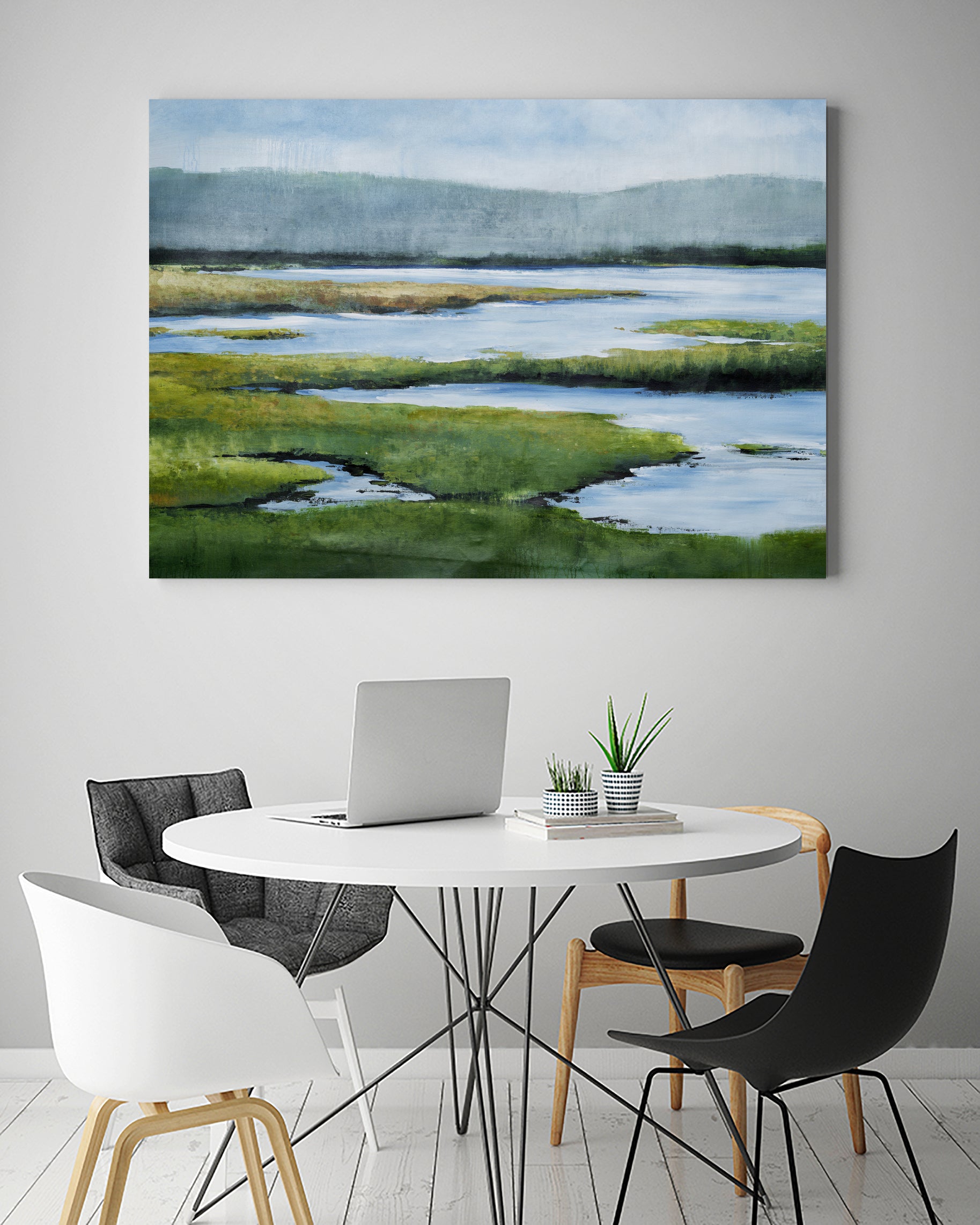 Distant Shower by Daleno Art on GIANT ART - abstract