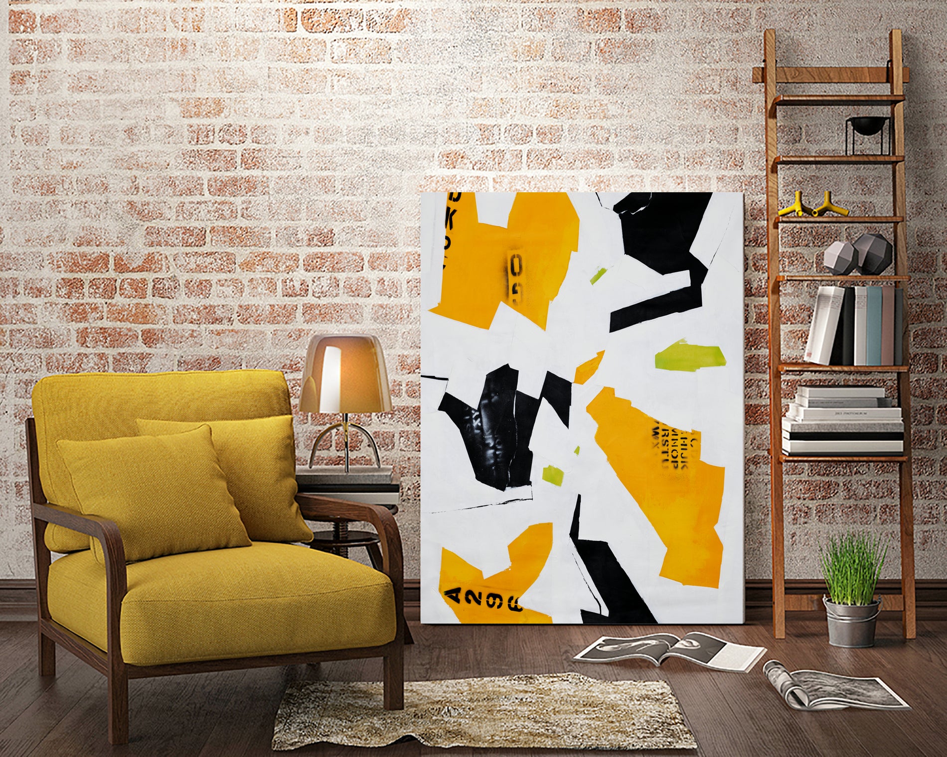 Big Moment I by Daleno Art on GIANT ART - abstract