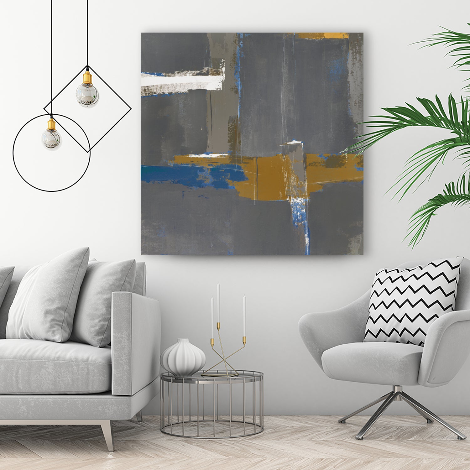 Filing Edges I by Daleno Art on GIANT ART - white abstract