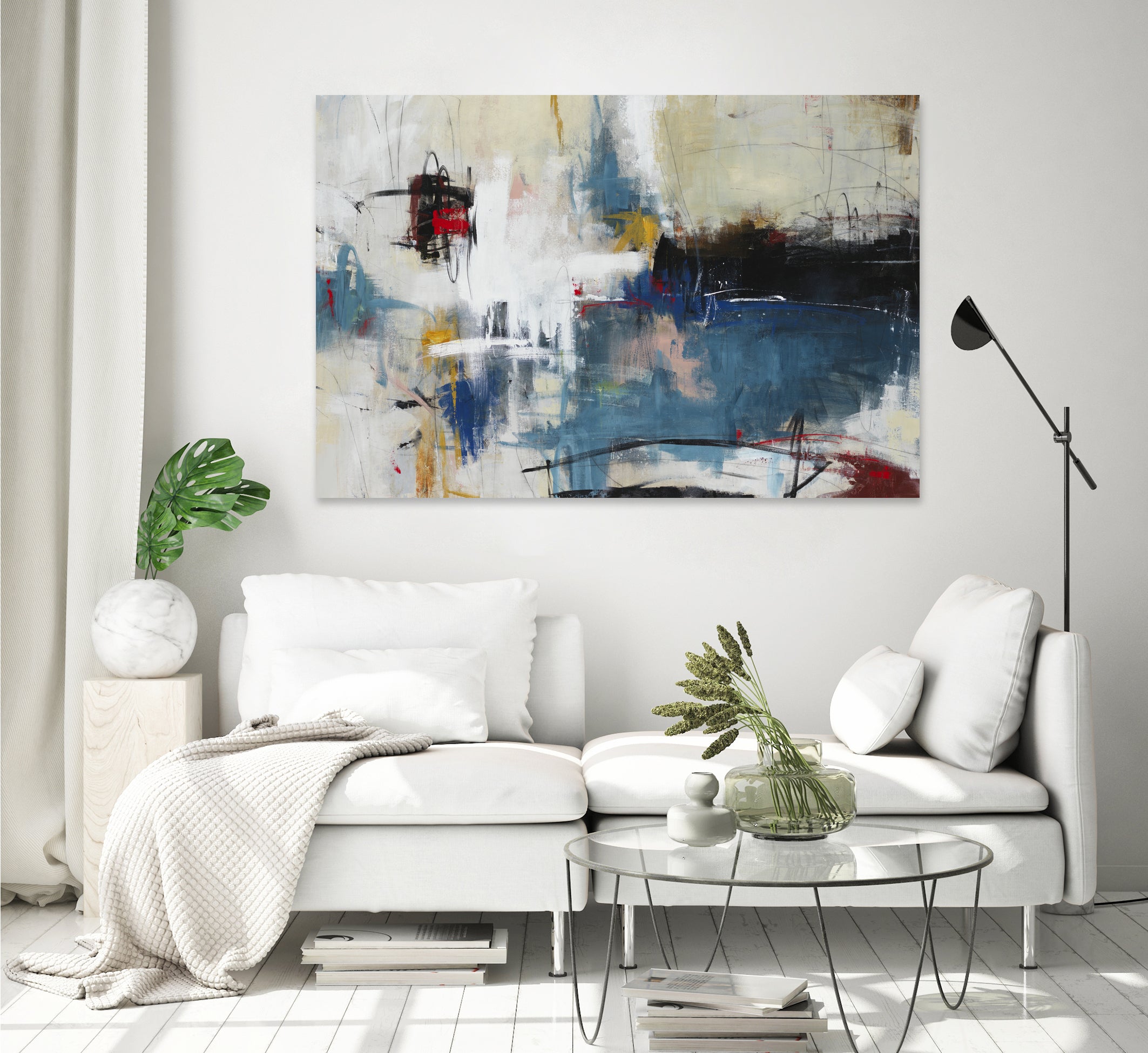 Superhero by Daleno Art on GIANT ART - red abstract