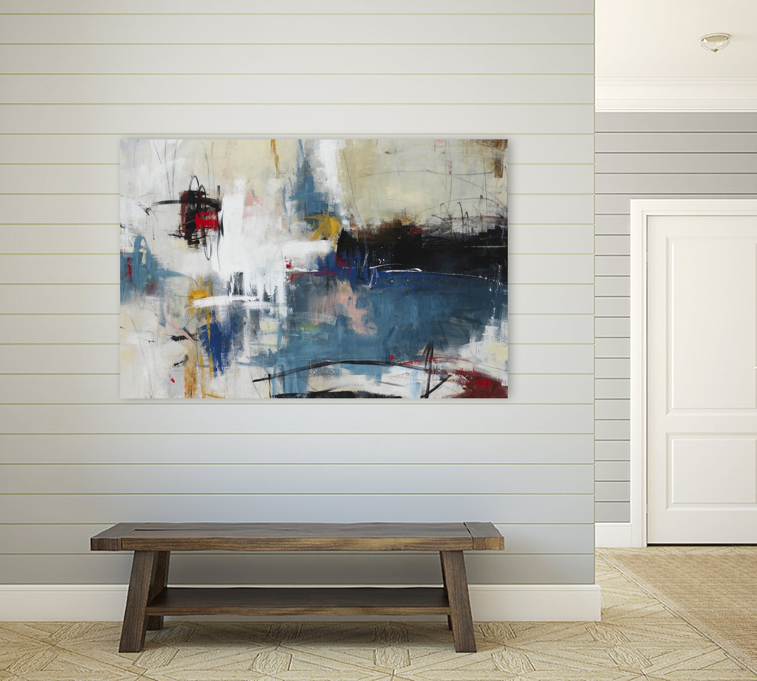 Superhero by Daleno Art on GIANT ART - red abstract