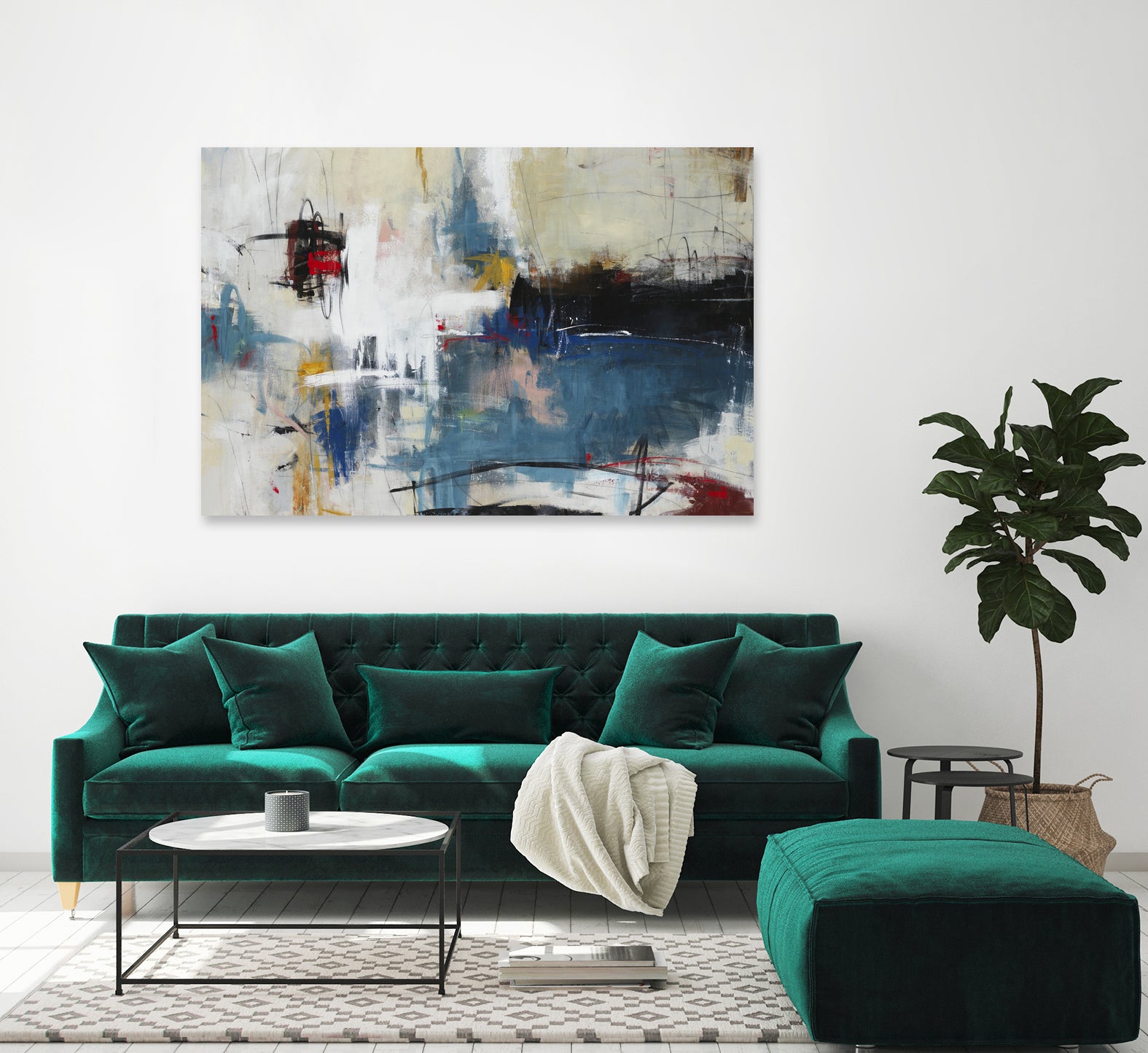 Superhero by Daleno Art on GIANT ART - red abstract