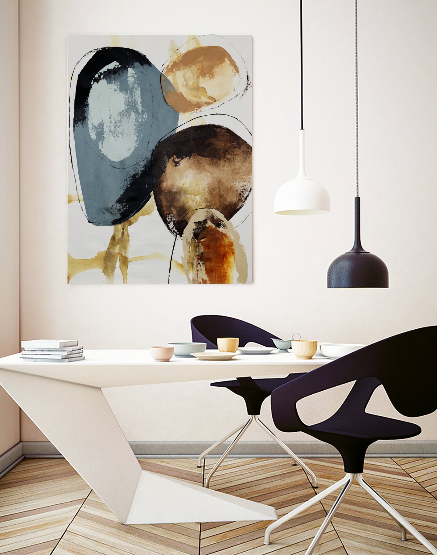 Basic Nature II by Daleno Art on GIANT ART - brown abstract