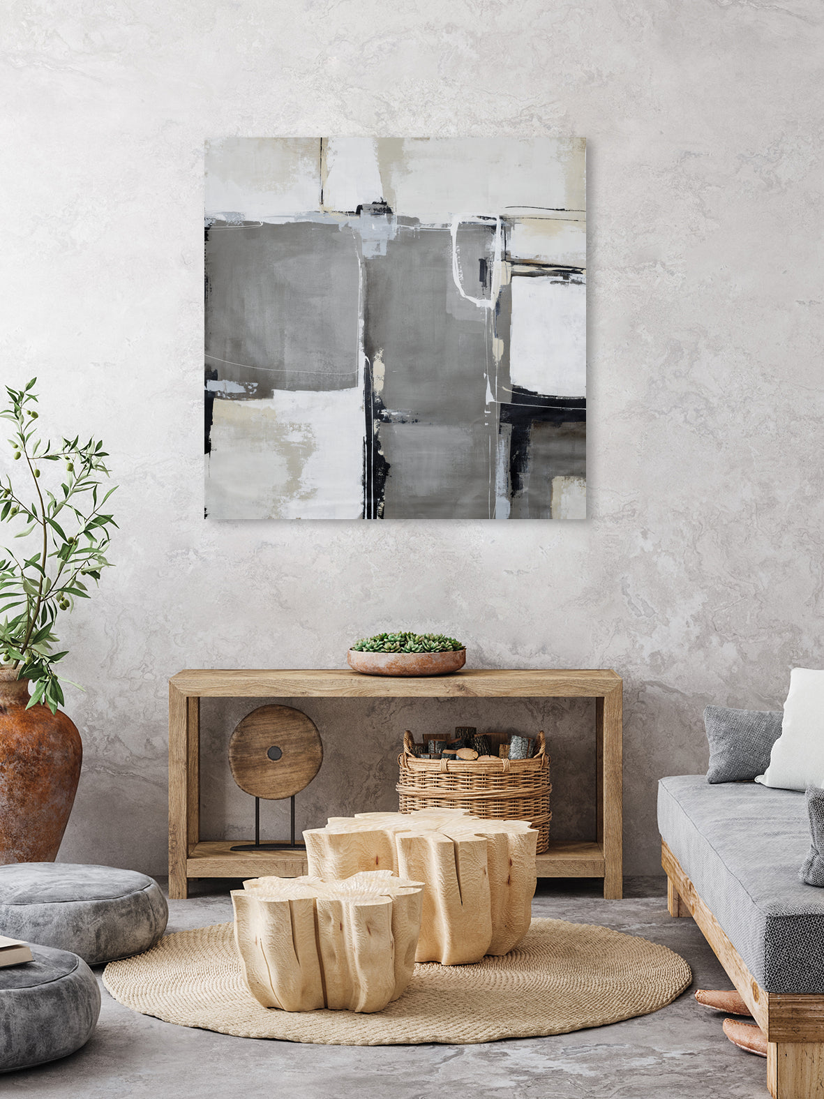 To be A Star by Daleno on GIANT ART - white abstract