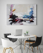 Checking The Time by Daleno Art on GIANT ART - red abstract